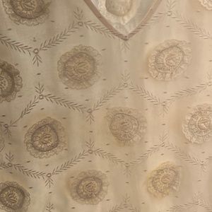 Lace and Silk Blouse